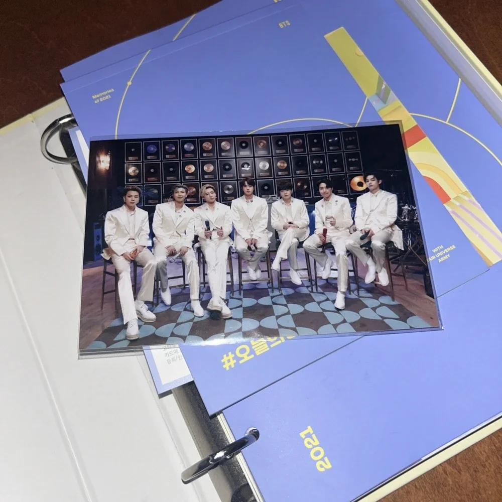 BTS Memories of 2021 Digital ‎ - J Hope PC Booklet Binder
